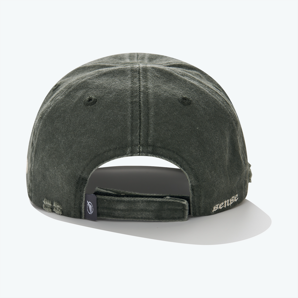 OBS Washed Quilted Cap Olive【M24-ACC05OL】