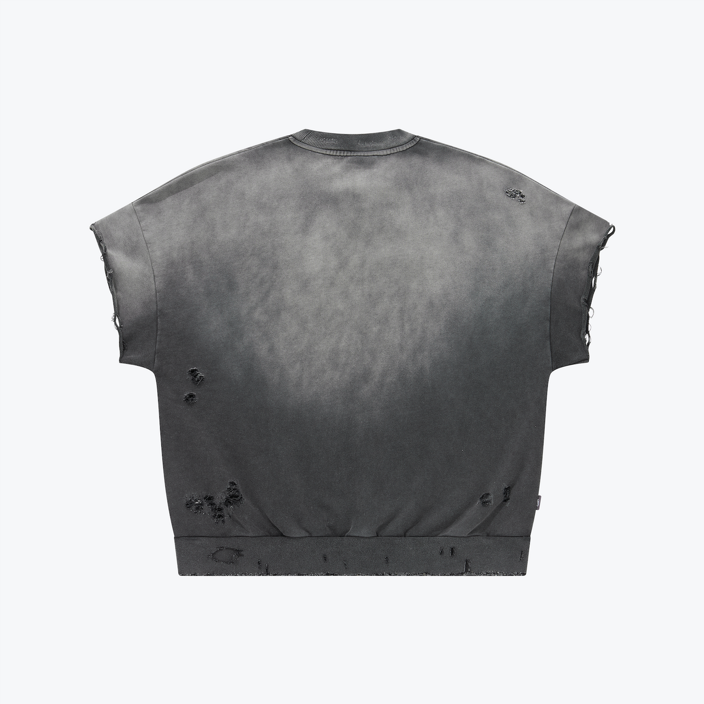 
                  
                    Cropped Cut Sweat Vest Charcoal【M24-41CH】
                  
                