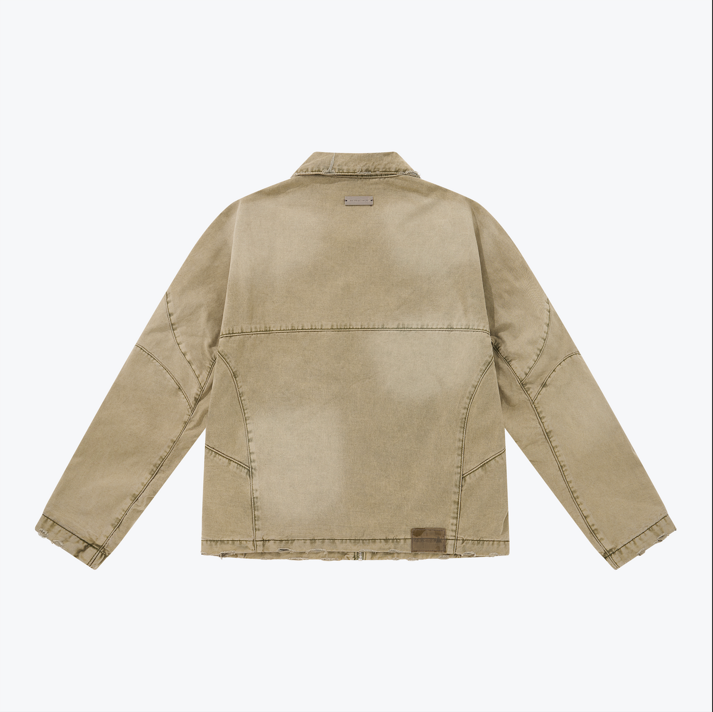 
                  
                    Faded Biker Jacket Khaki Light【M24-46KL】
                  
                