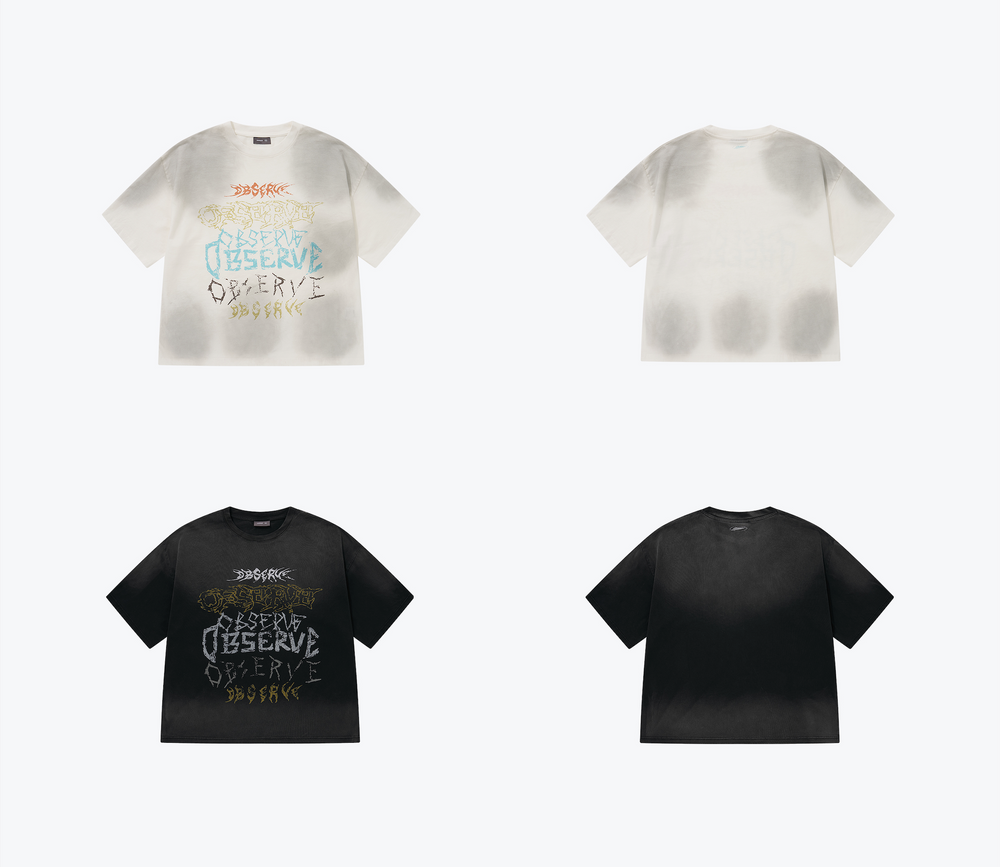 
                  
                    Brutal Tooth Print Tee Black【L24-T14BK】
                  
                