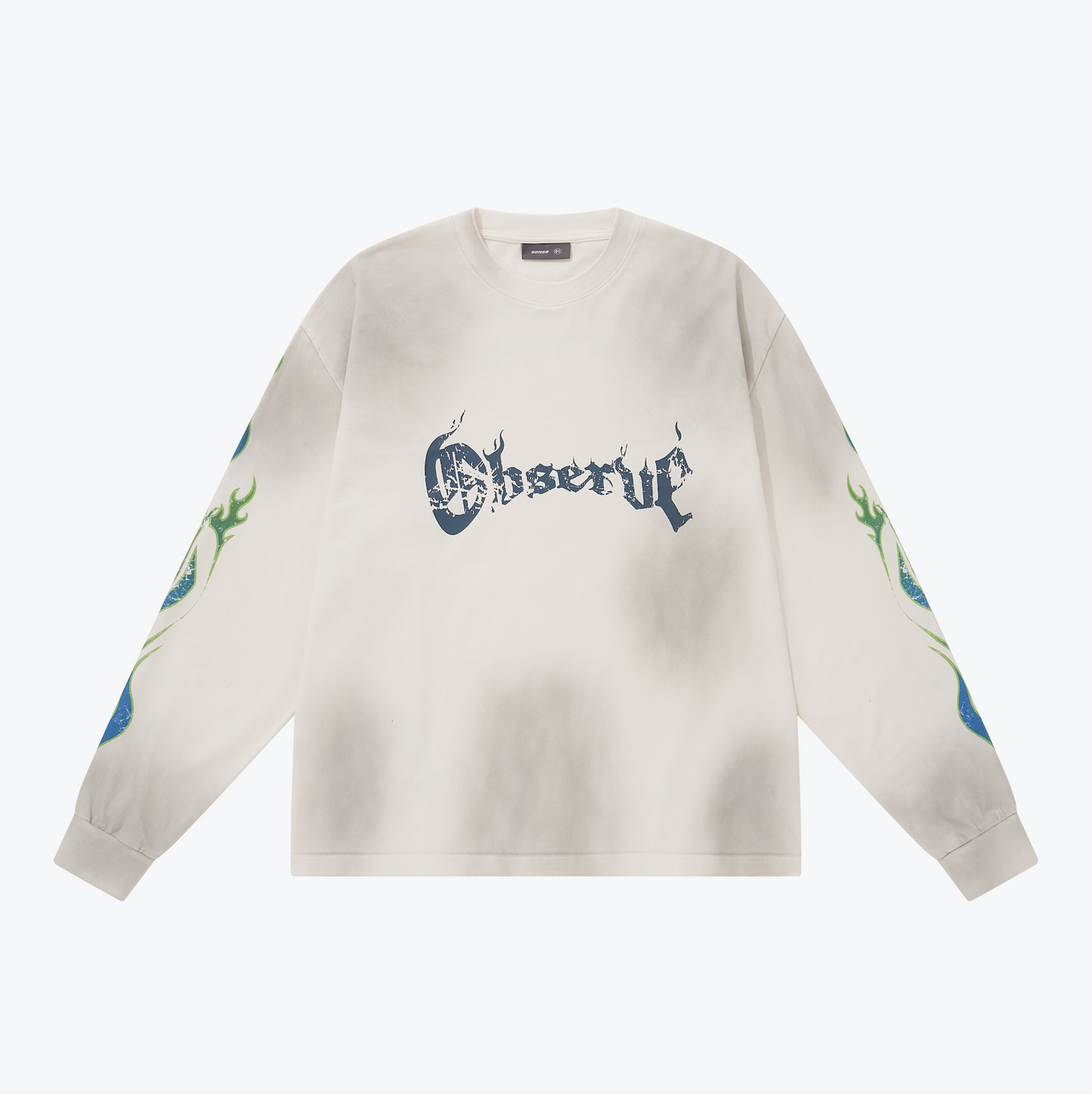 
                  
                    Faded Flame LS Greyish White【M24-T22GW】
                  
                