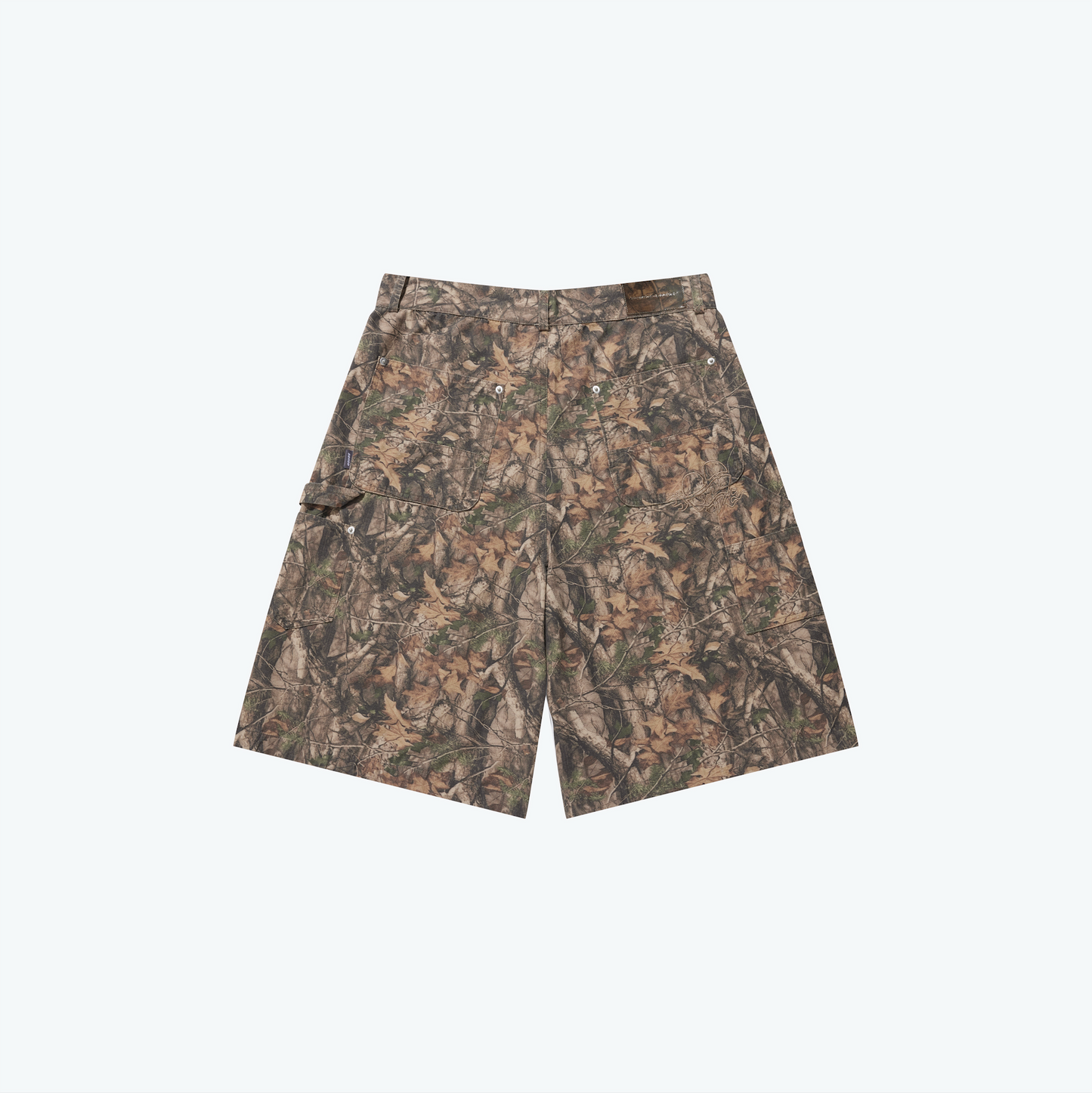 
                  
                    Double Knee Camo Shorts Woodland【M25-02WL】
                  
                
