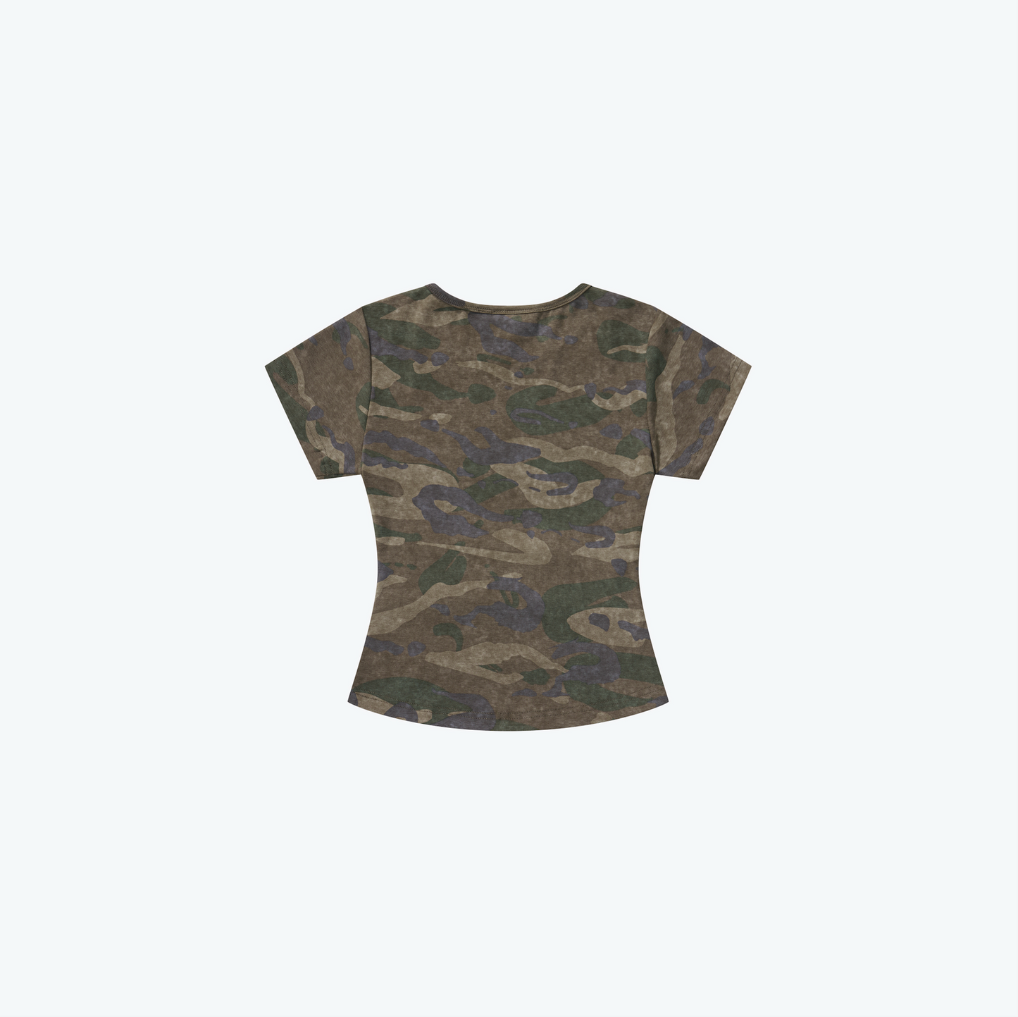 
                  
                    "Annexes" Rhinestone Contour Tee Camo【L25-T06CM】
                  
                