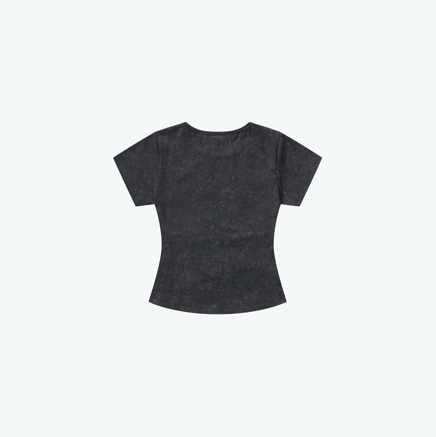 
                  
                    "Annexes" Rhinestone Contour Tee Washed Black【L25-T06WB】
                  
                