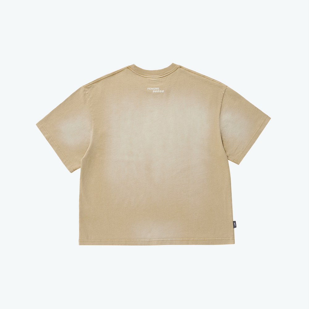 
                  
                    Washed Boxy Cut SS Clay【SNExFM-T01CL】
                  
                