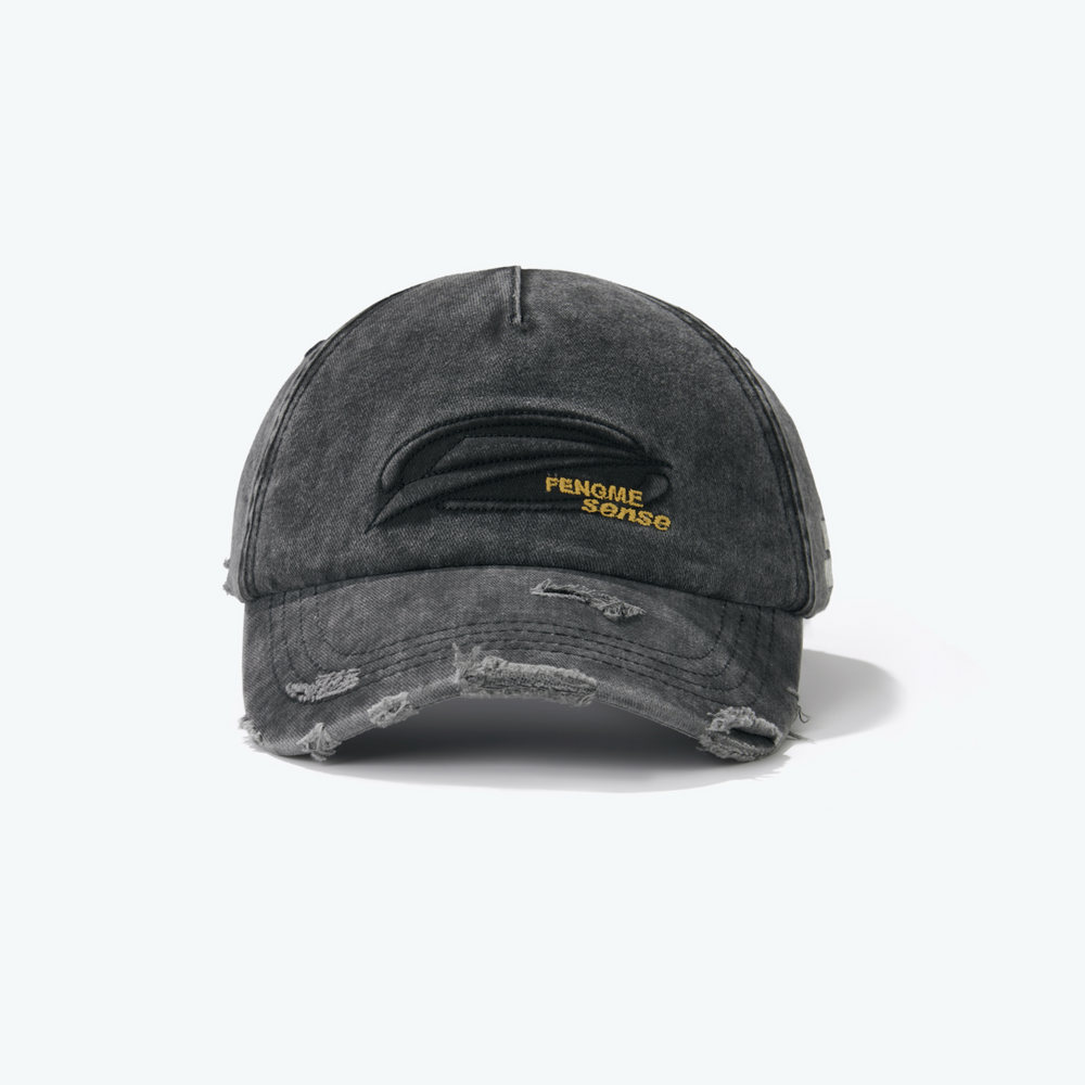 Destroy Washed Logo Cap Coal Black【SNExFM-ACC01CB】