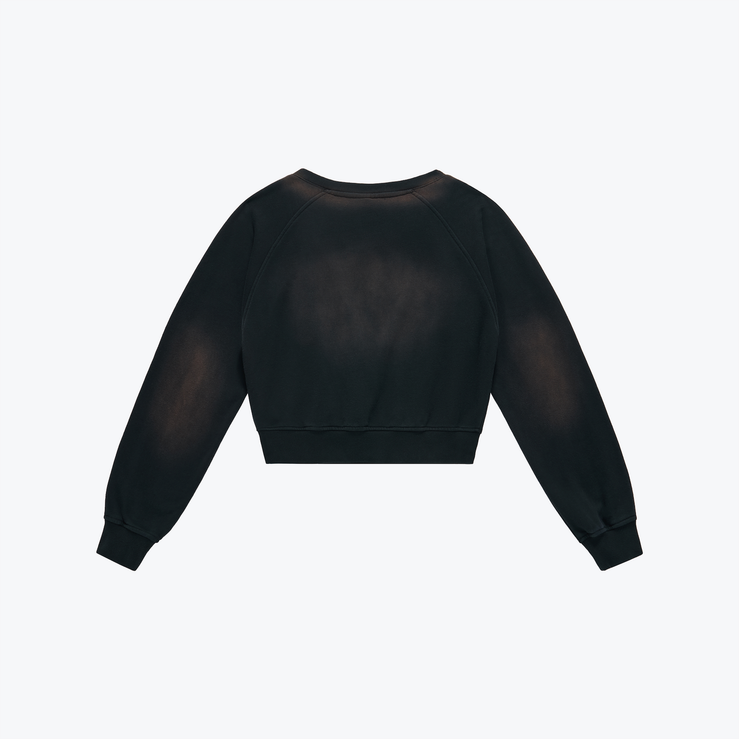 
                  
                    Off-Shoulder Washed Sweatshirt Black【L25-43BK】
                  
                