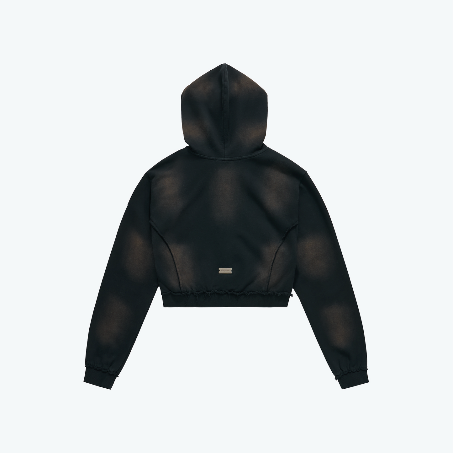 
                  
                    Graphic Cropped Zip-up Hoodie Black【L25-45BK】
                  
                