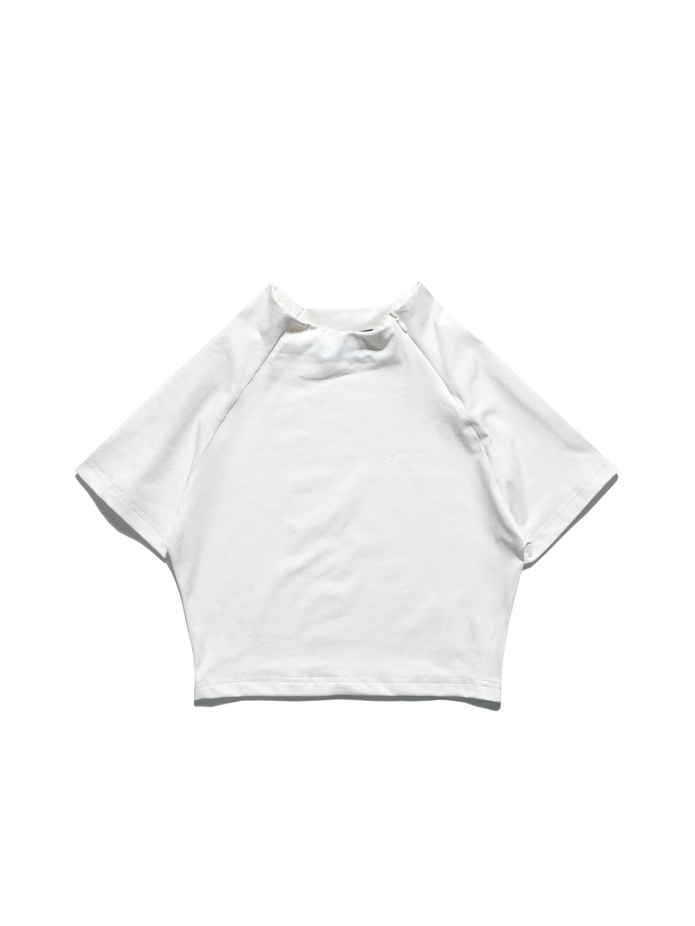 octo gambol x sense Zip Cropped Top Cream【S25-OS-WT1CM】