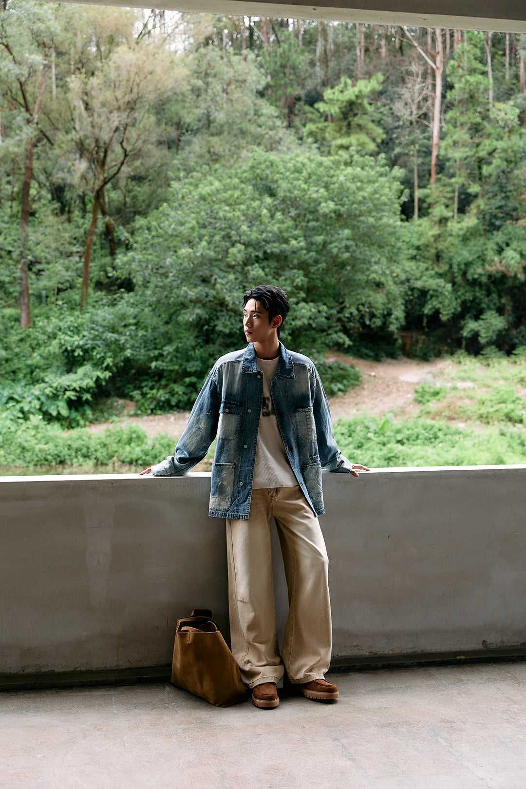 
                  
                    Washed Twill Round Pants Tan【M26-30TAN】
                  
                