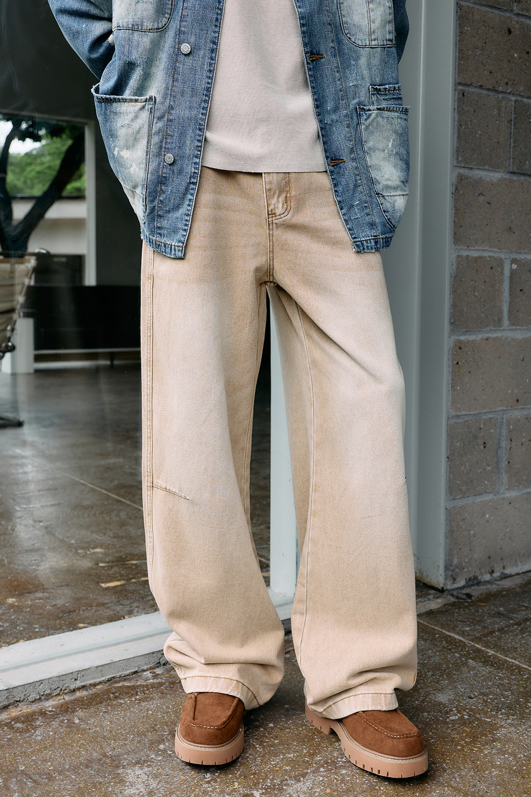 
                  
                    Washed Twill Round Pants Tan【M26-30TAN】
                  
                