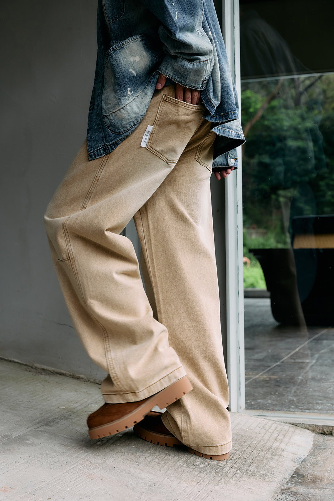 
                  
                    Washed Twill Round Pants Tan【M26-30TAN】
                  
                
