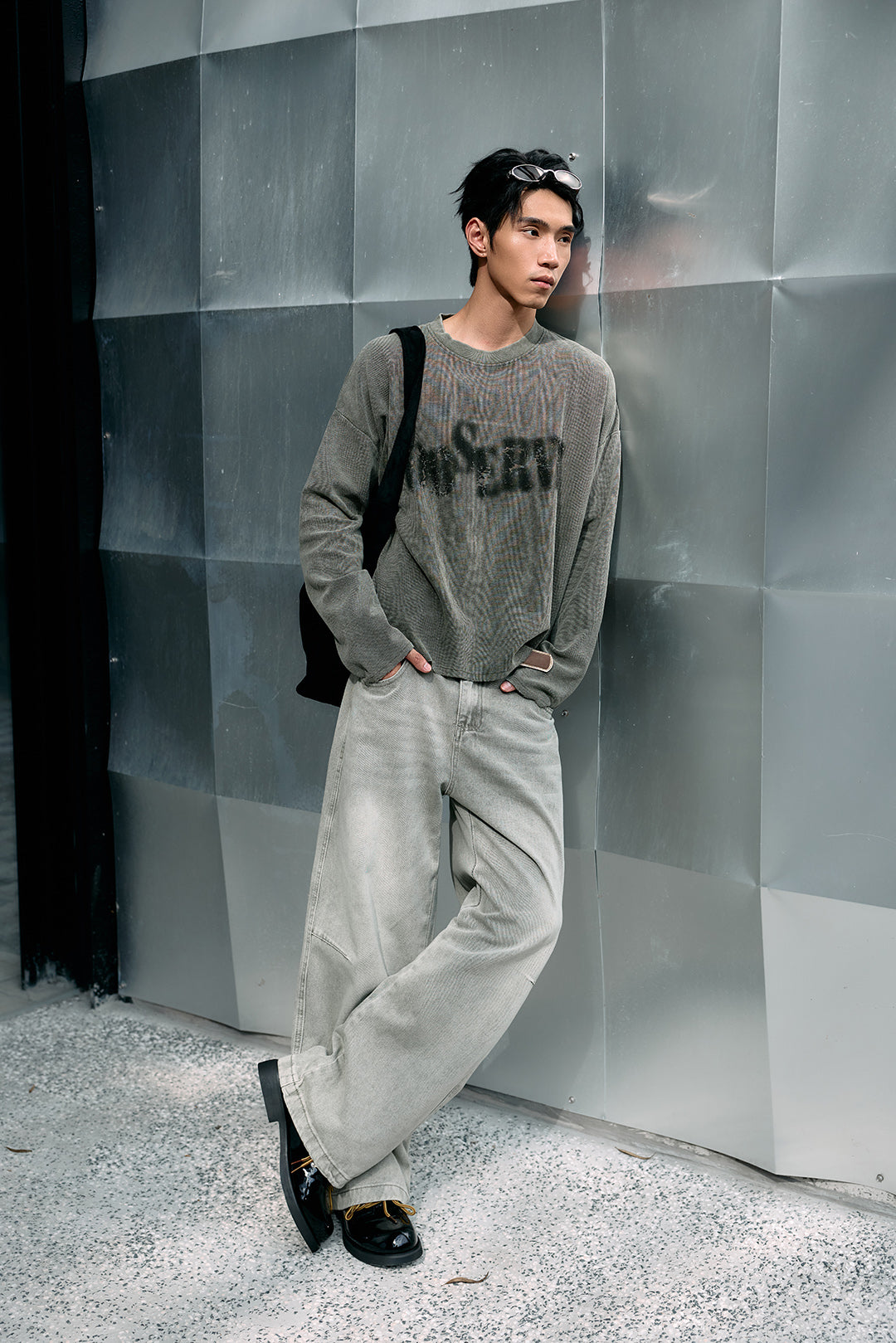 
                  
                    Washed Waffle LS Olive【M26-T13OL】
                  
                