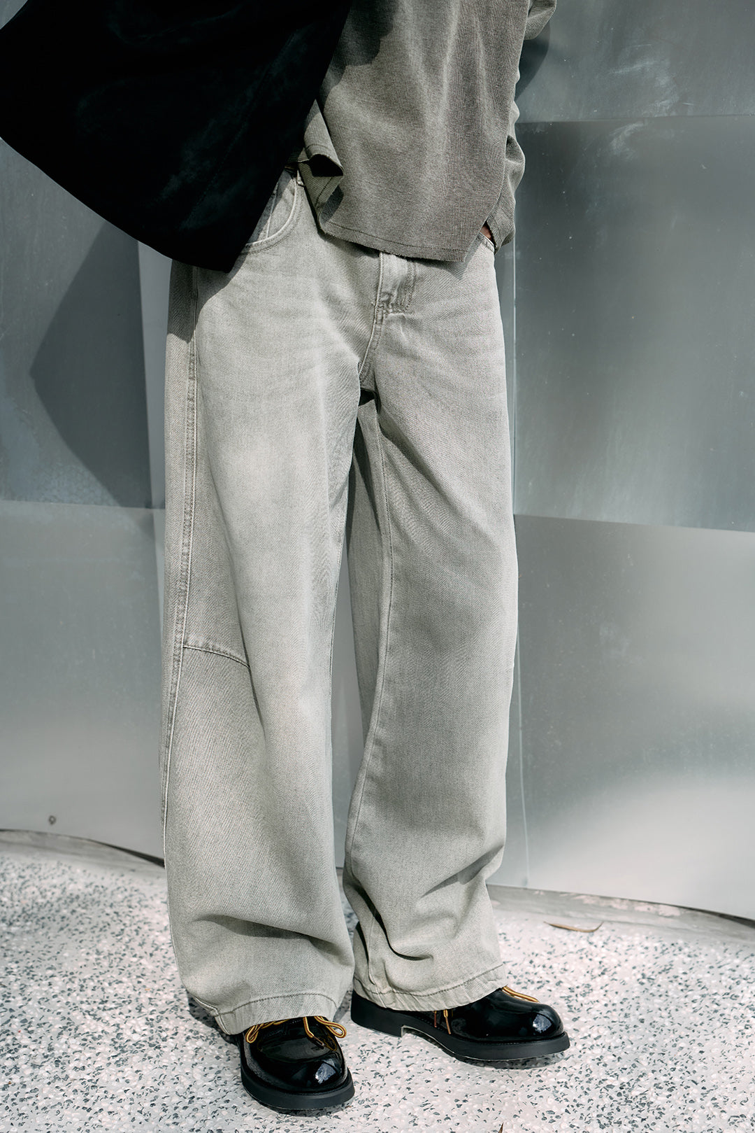 
                  
                    Washed Twill Round Pants Slate Grey【M26-30SG】
                  
                
