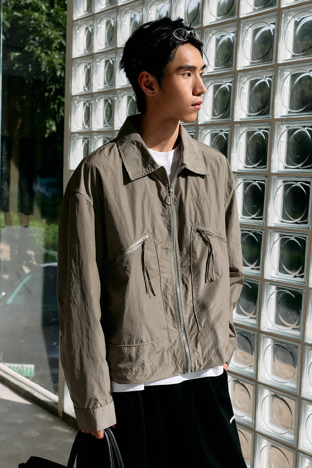 
                  
                    Nylon Flight Jacket Grey【M26-28GY】
                  
                