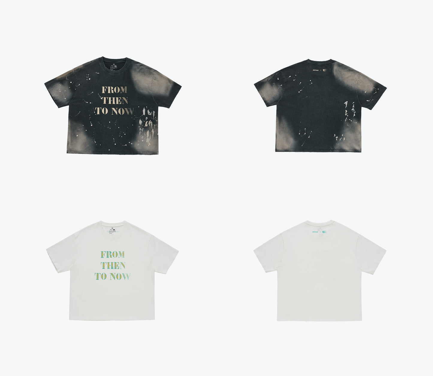 
                  
                    Wash Fade Slogan SS White【SENXTM-T01WH】
                  
                