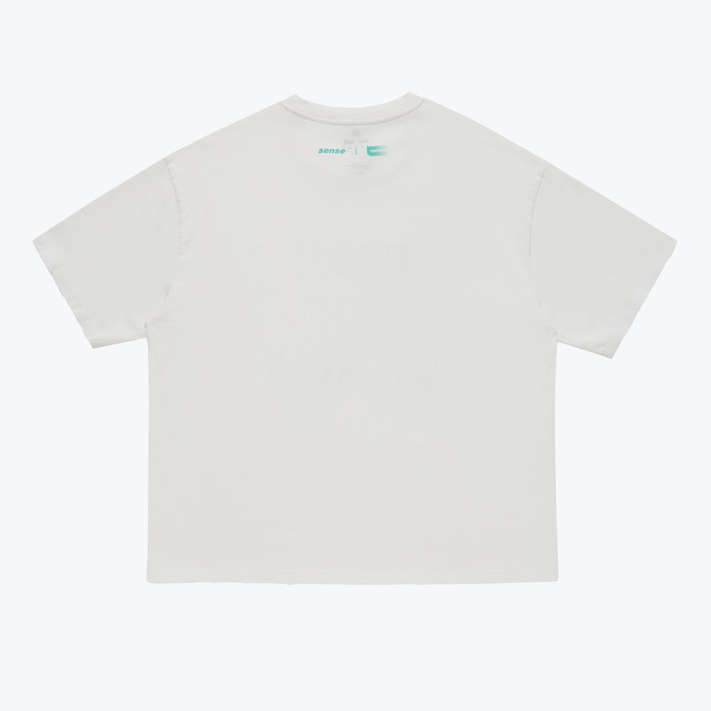 
                  
                    Wash Fade Slogan SS White【SENXTM-T01WH】
                  
                