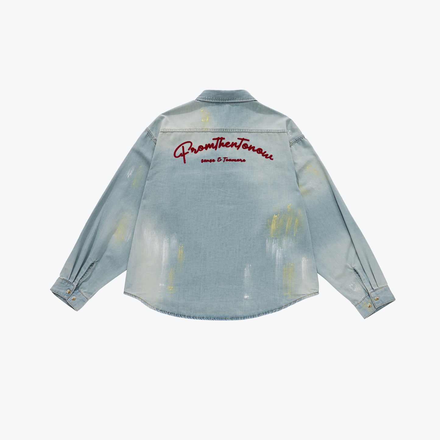 
                  
                    Ageing Wash Denim Shirt Blue【SENXTM-01BL】
                  
                