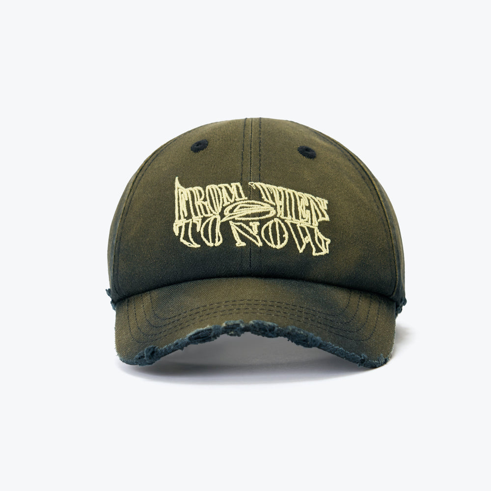 Washed Aging Cap Black【SENXTM-ACC01BK】