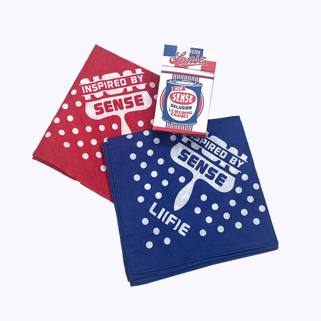 
                  
                    Nonsense Bandana Blue【Nonsense-ACC02BL】
                  
                