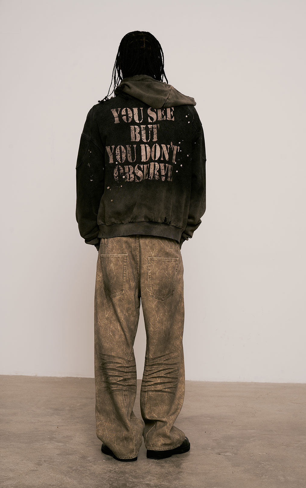 
                  
                    Sulfur Dye Wash Zip Jacket Coal Black【M25-52CB】
                  
                