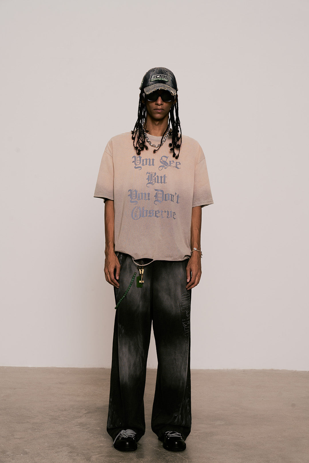 
                  
                    Sun Faded Sweat Pants Coal Black【M25-38CB】
                  
                