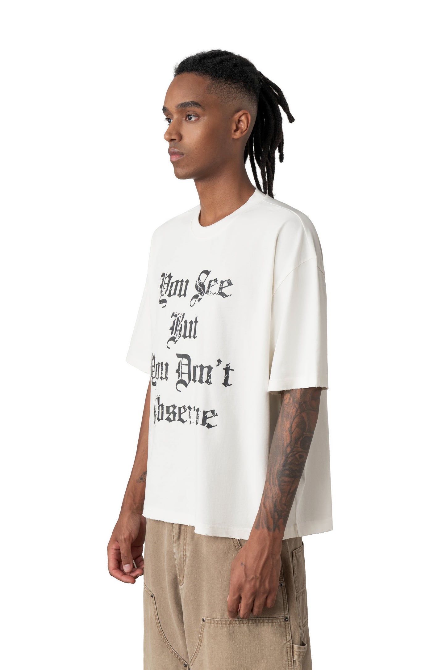
                  
                    Distressed Wash SS White【M26-T04WH】
                  
                