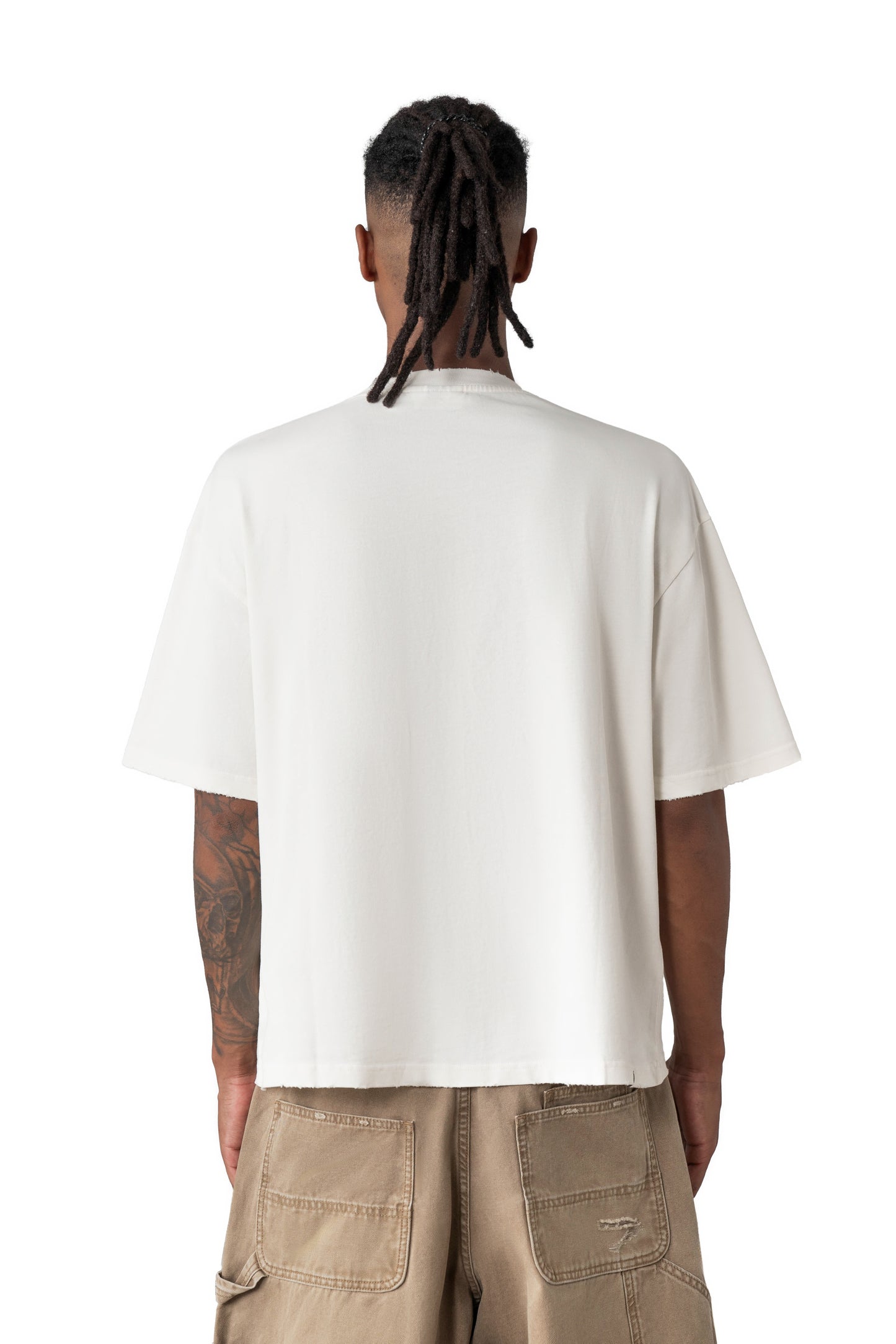 
                  
                    Distressed Wash SS White【M26-T04WH】
                  
                