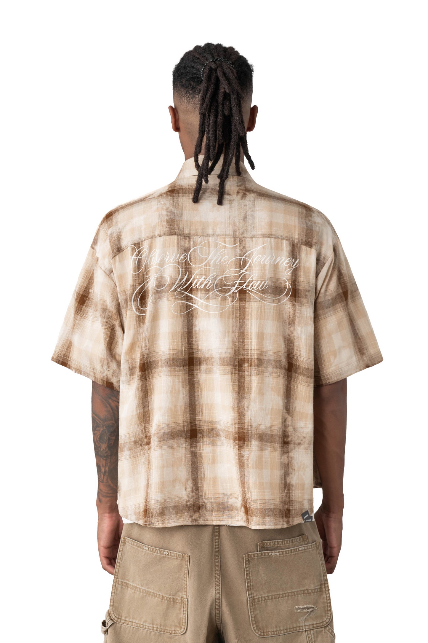 
                  
                    Boxy Washed Clreck Shirt Sand【M26-03SD】
                  
                