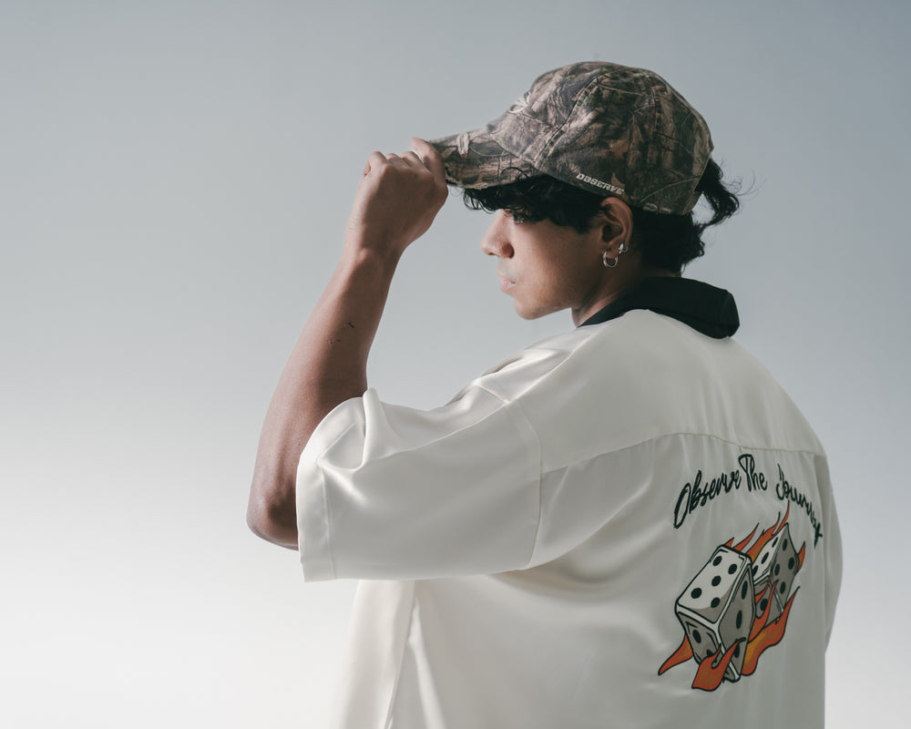 
                  
                    Fire Dice Bowling Shirt Cream【M25-12CM】
                  
                