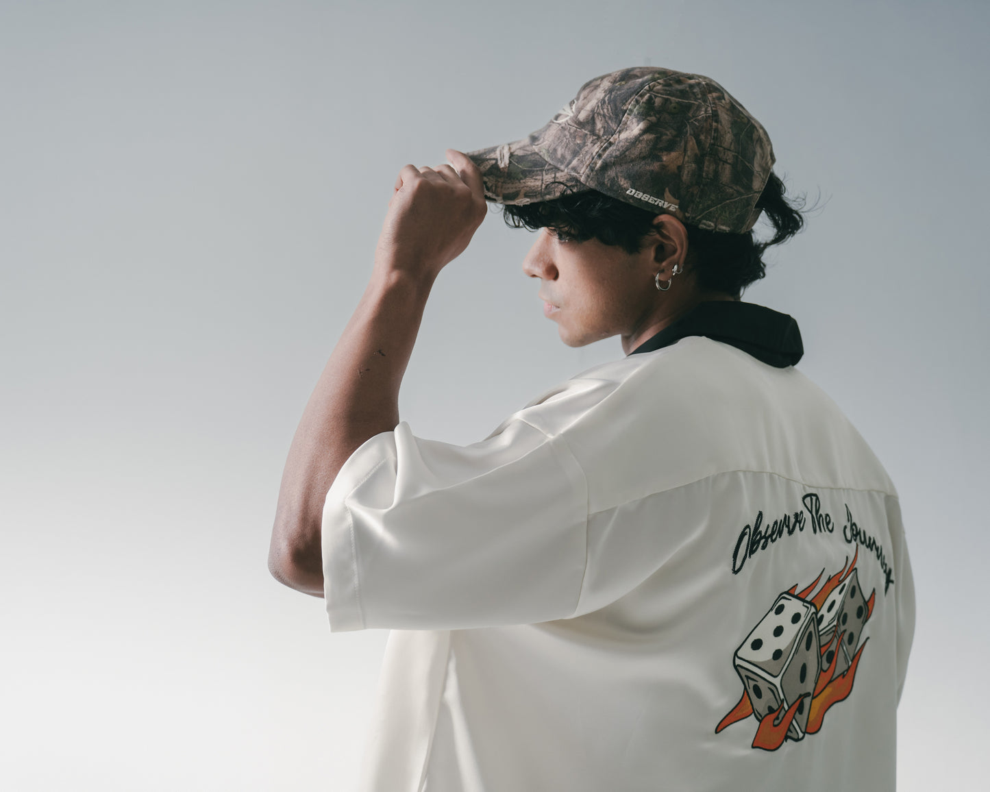 
                  
                    Fire Dice Bowling Shirt Cream【M25-12CM】
                  
                