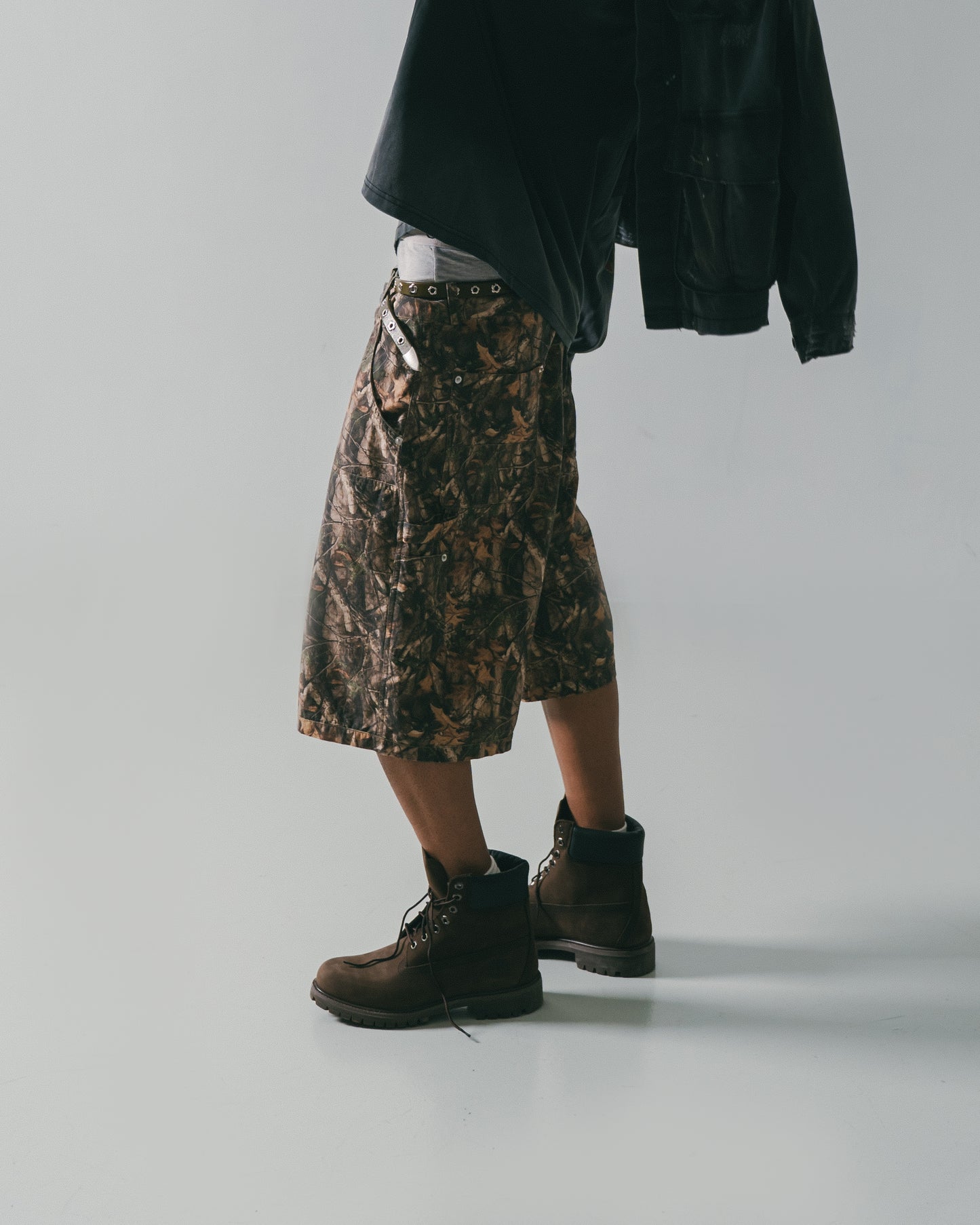 
                  
                    Double Knee Camo Shorts Woodland【M25-02WL】
                  
                