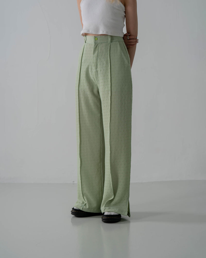 
                  
                    HW Seersucker Pant Fern Green【L23-24GN】
                  
                