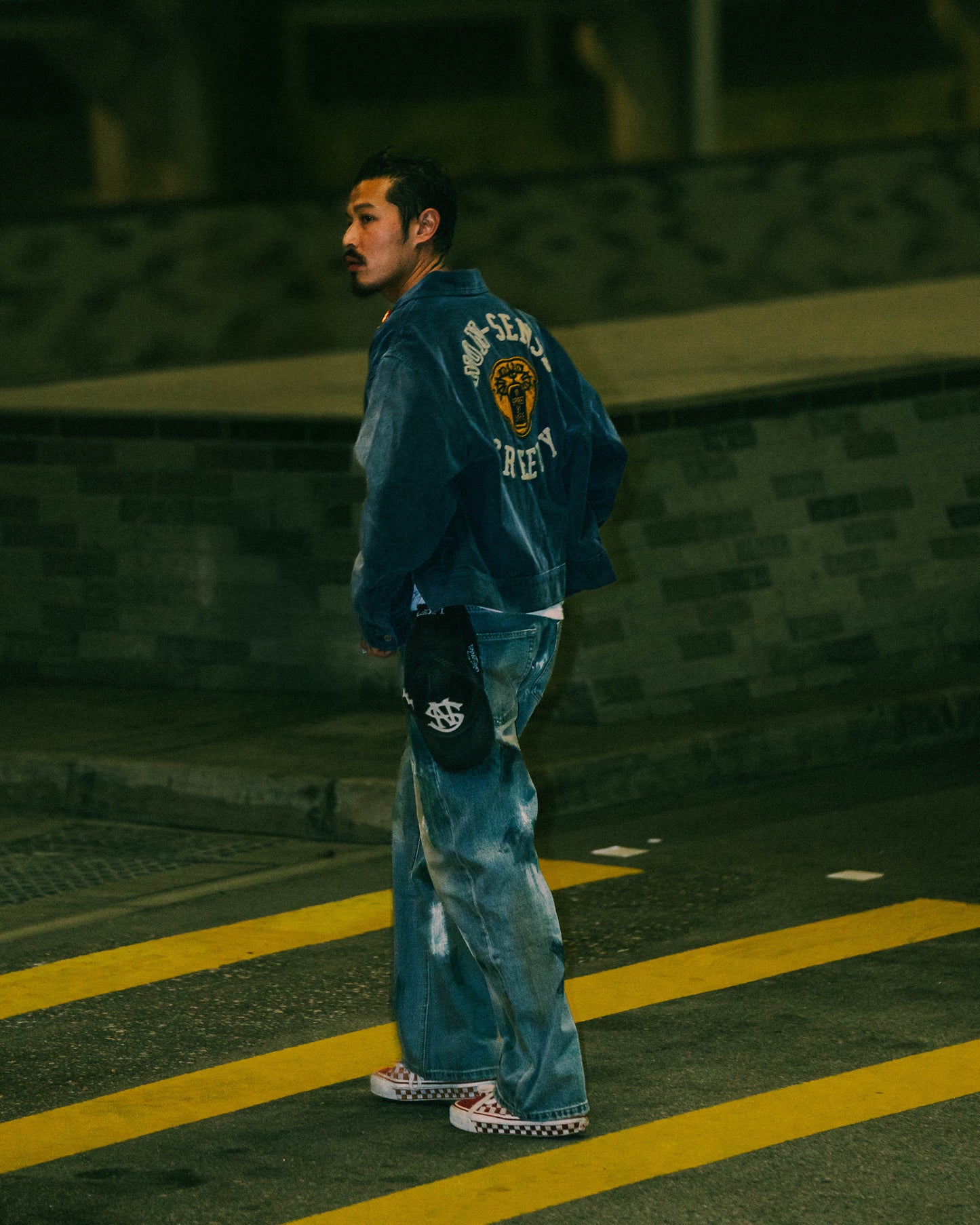 
                  
                    Wash Faded FFA Jacket Navy Blue【Nonsense-03NB】
                  
                