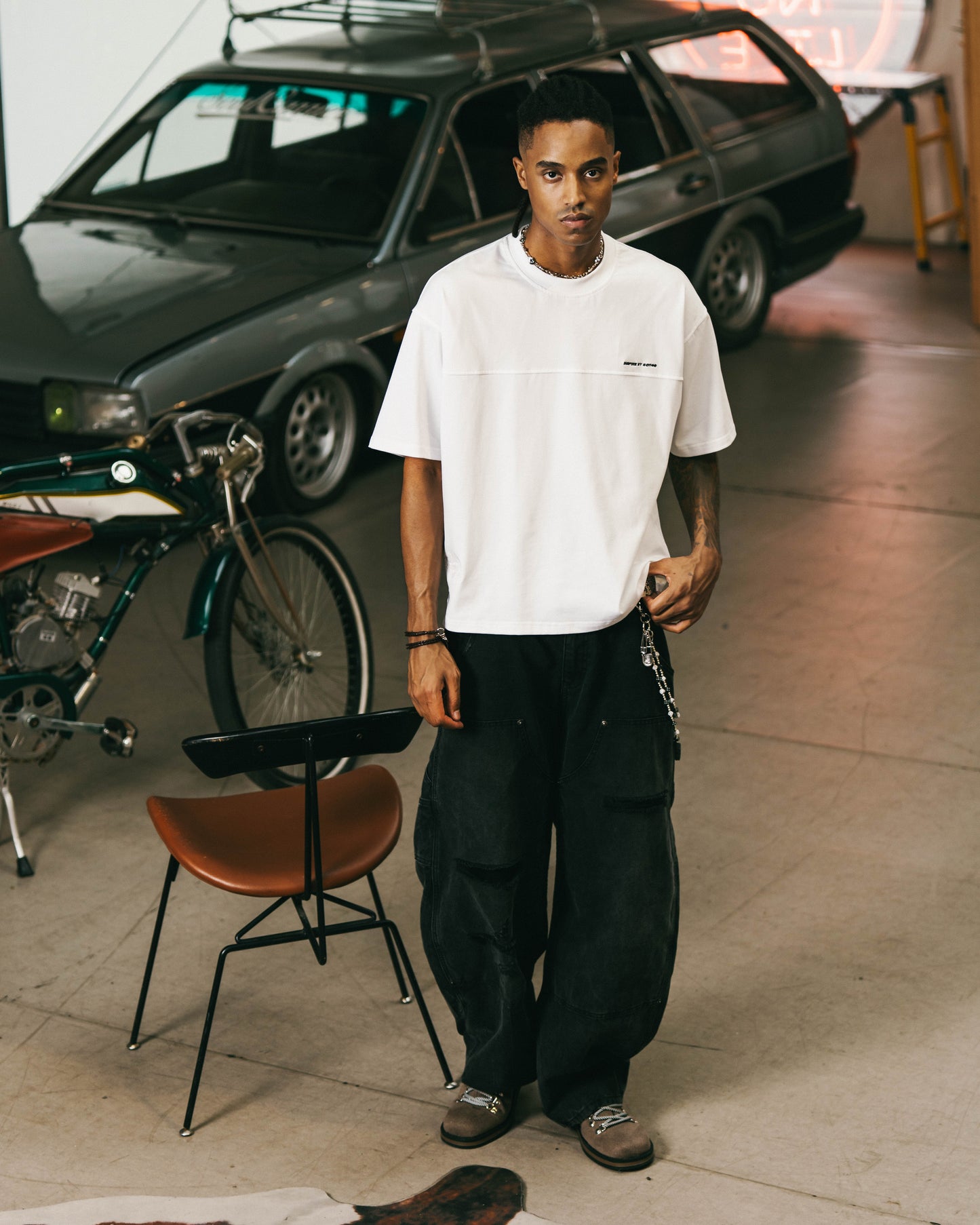 
                  
                    Standard Boxy Fit SS White【M26-T05WH】
                  
                