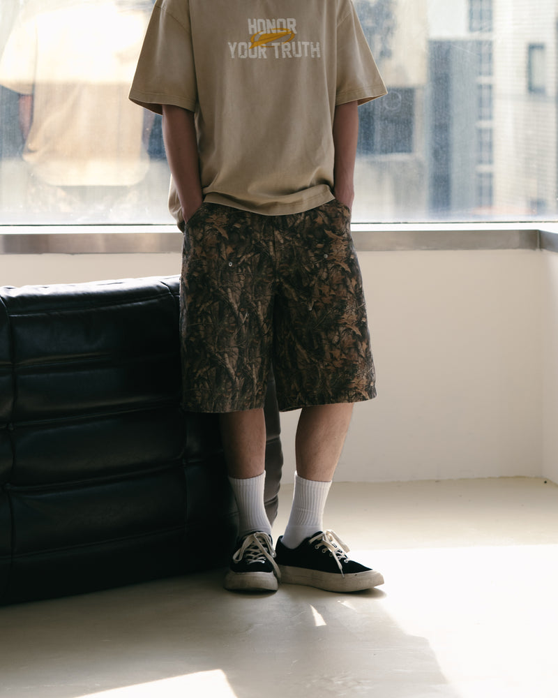 
                  
                    Washed Boxy Cut SS Clay【SNExFM-T01CL】
                  
                