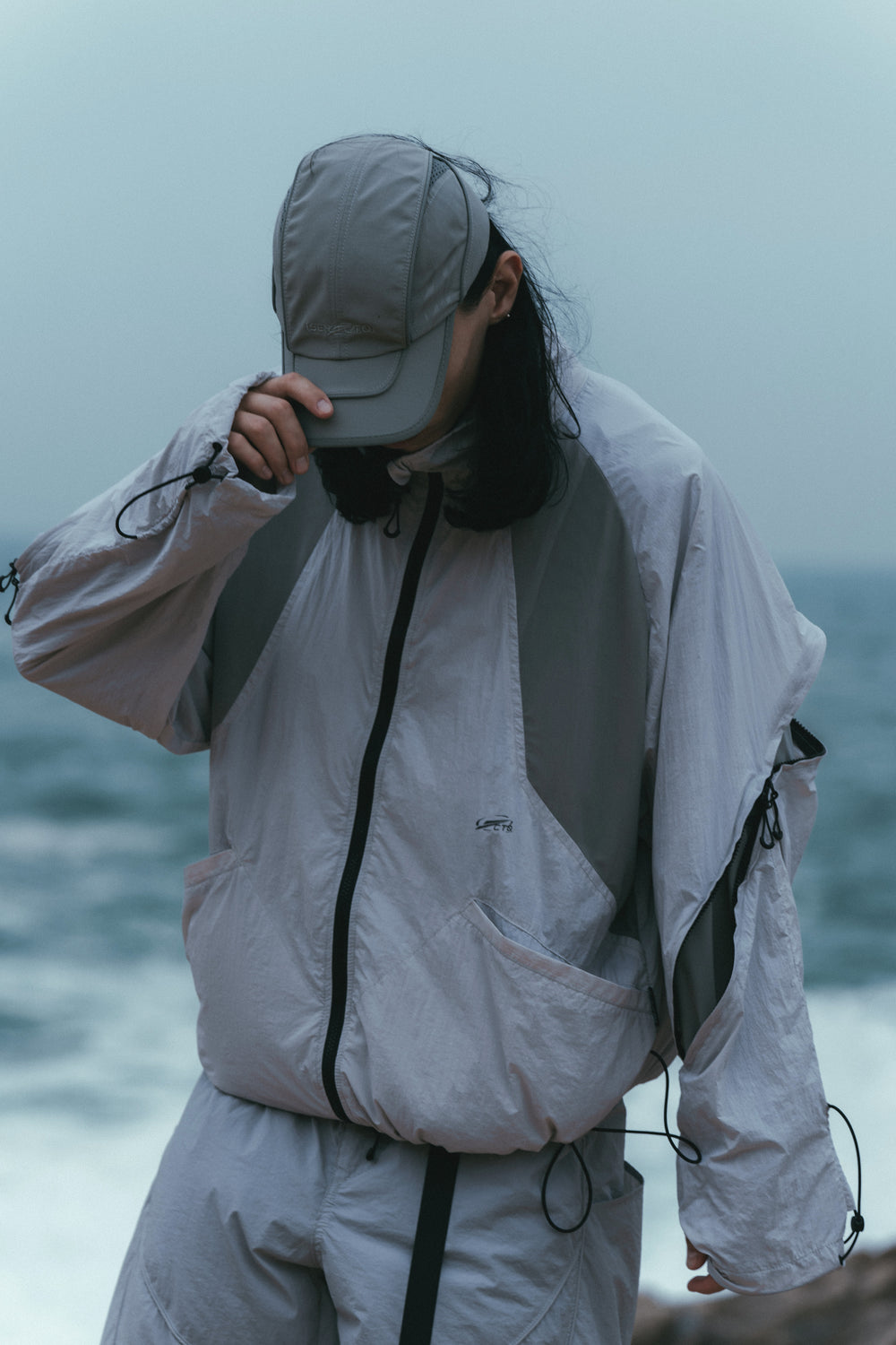 octo gambol x sense Cap Bright Grey【S25-OS-CBG】