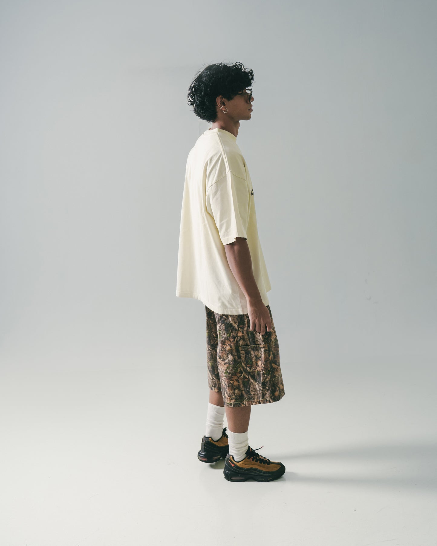 
                  
                    Double Knee Camo Shorts Woodland【M25-02WL】
                  
                