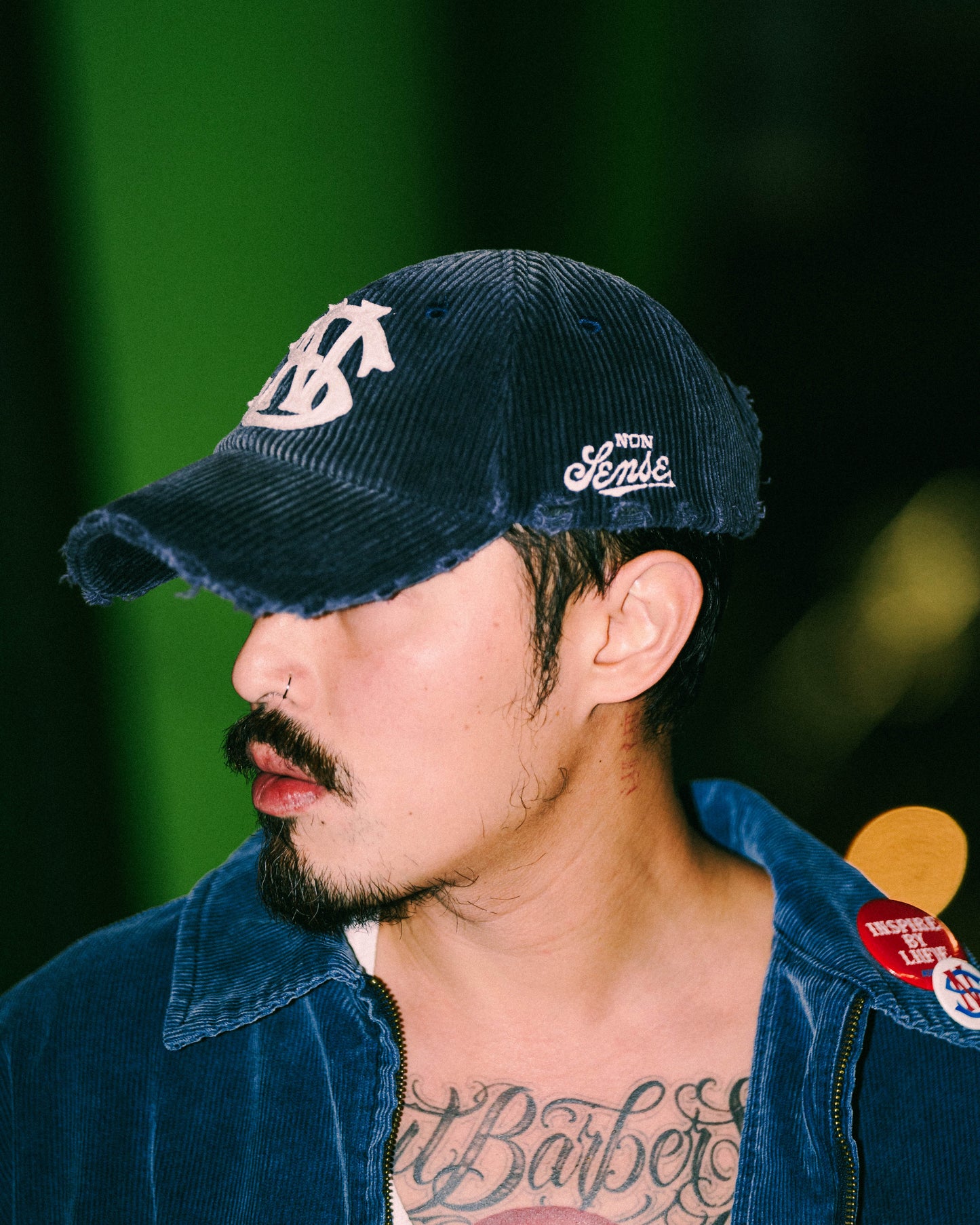 
                  
                    Wash Faded Corduroy Cap Navy Blue【Nonsense-ACC01NY】
                  
                