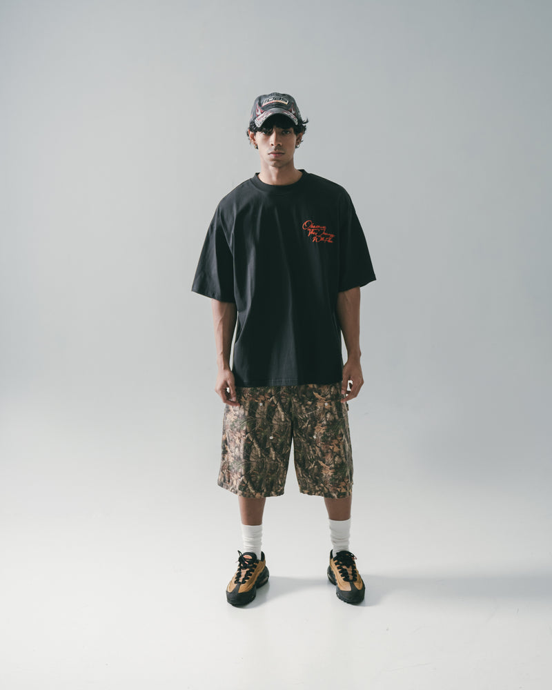 
                  
                    Double Knee Camo Shorts Woodland【M25-02WL】
                  
                