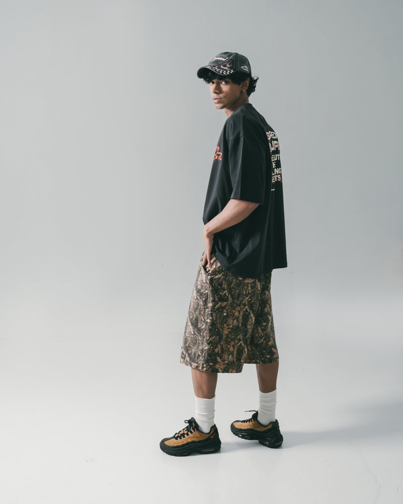 
                  
                    Double Knee Camo Shorts Woodland【M25-02WL】
                  
                
