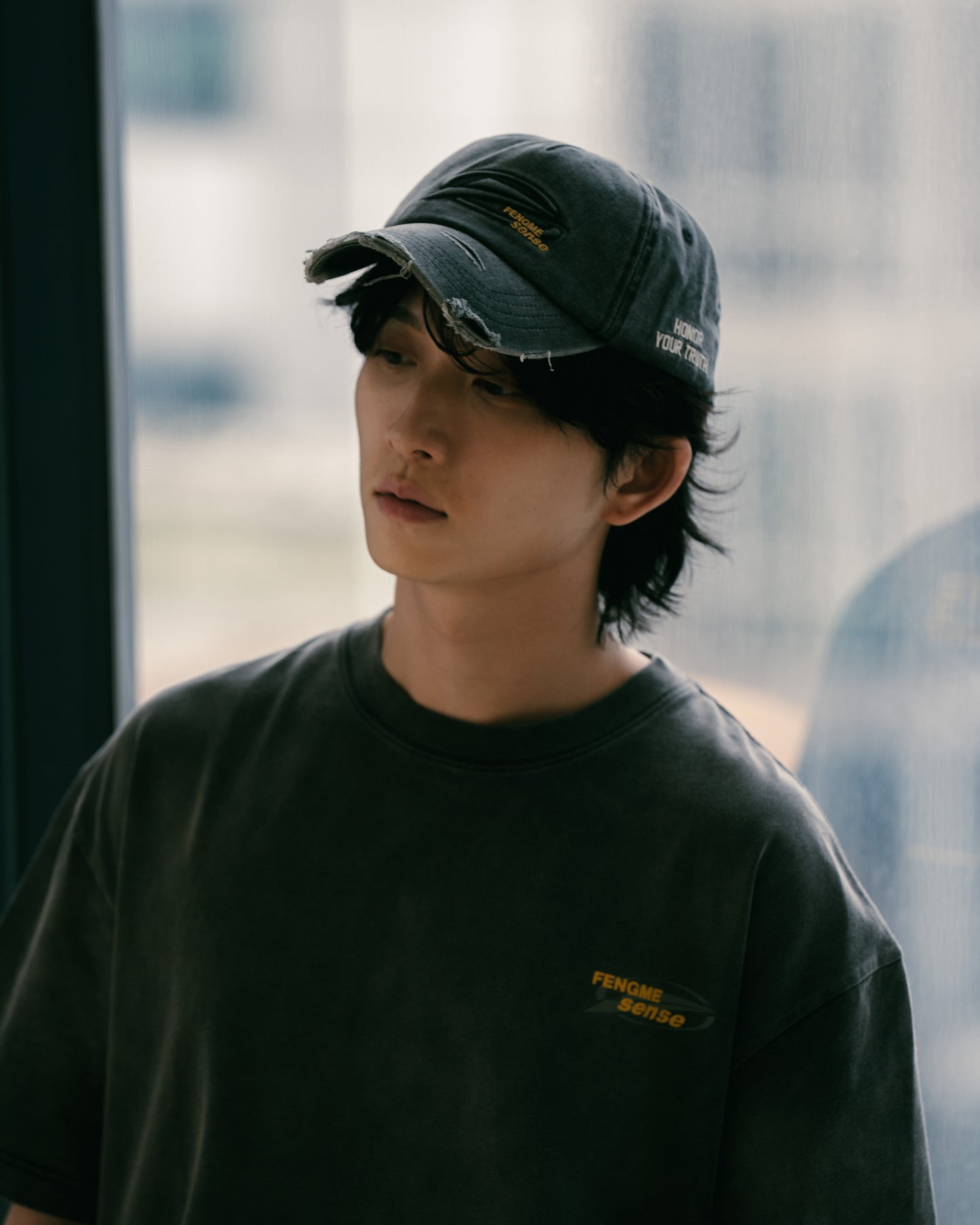 
                  
                    Destroy Washed Logo Cap Coal Black【SNExFM-ACC01CB】
                  
                