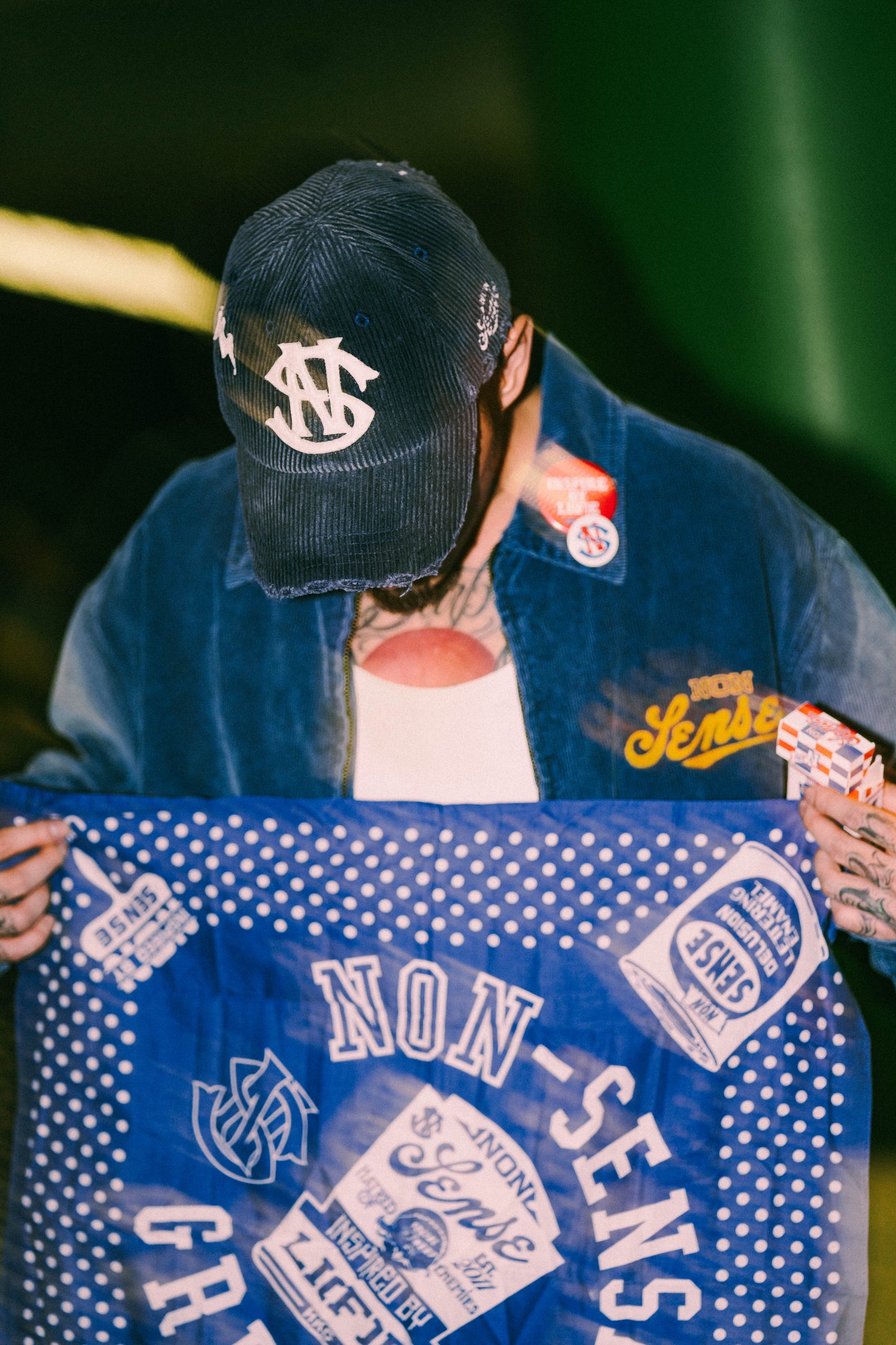 
                  
                    Nonsense Bandana Blue【Nonsense-ACC02BL】
                  
                