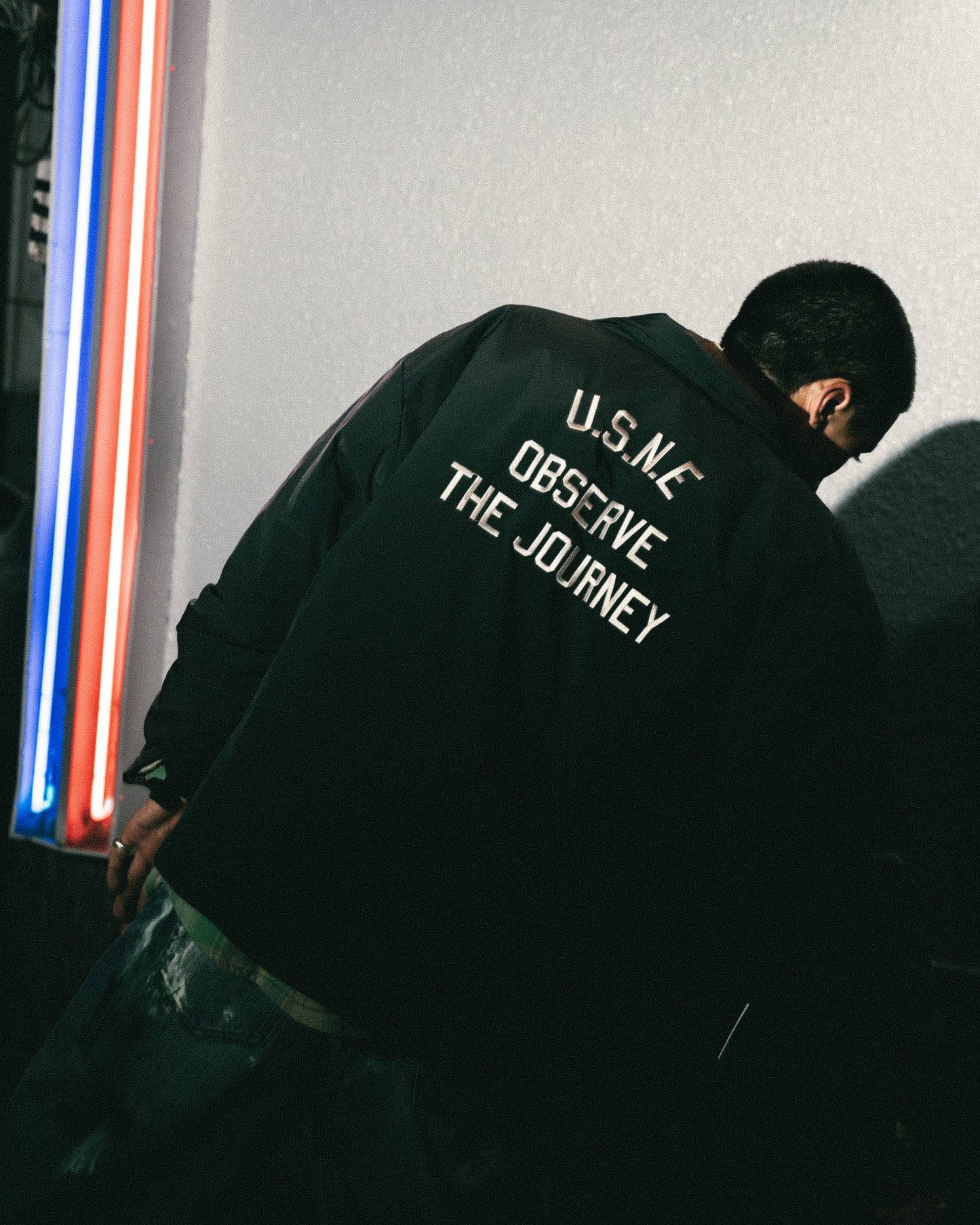 
                  
                    SNE Coach Jacket Leaden Grey【M24-49LG】
                  
                