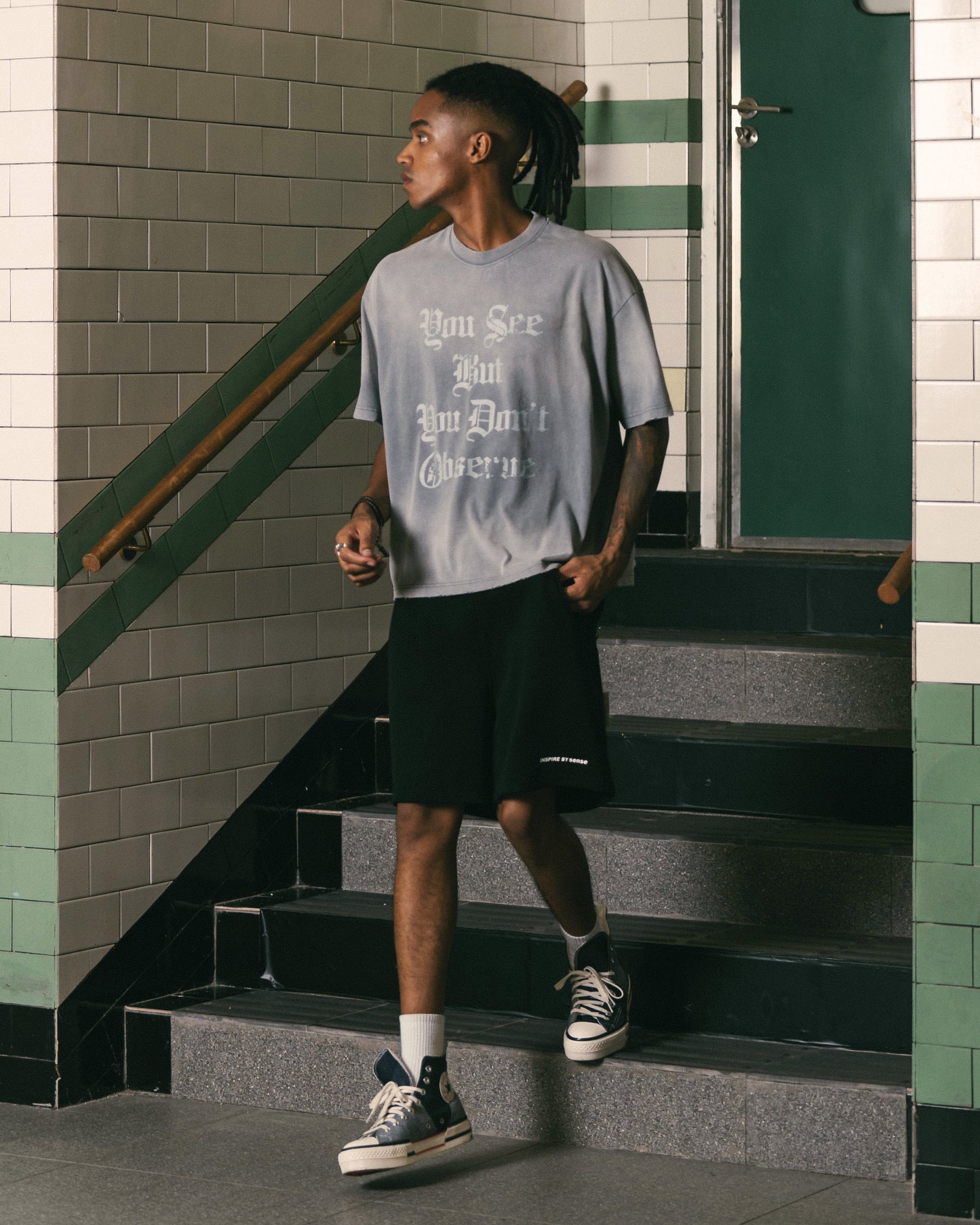 
                  
                    Essential Sweat Shorts Black【M26-12BK】
                  
                