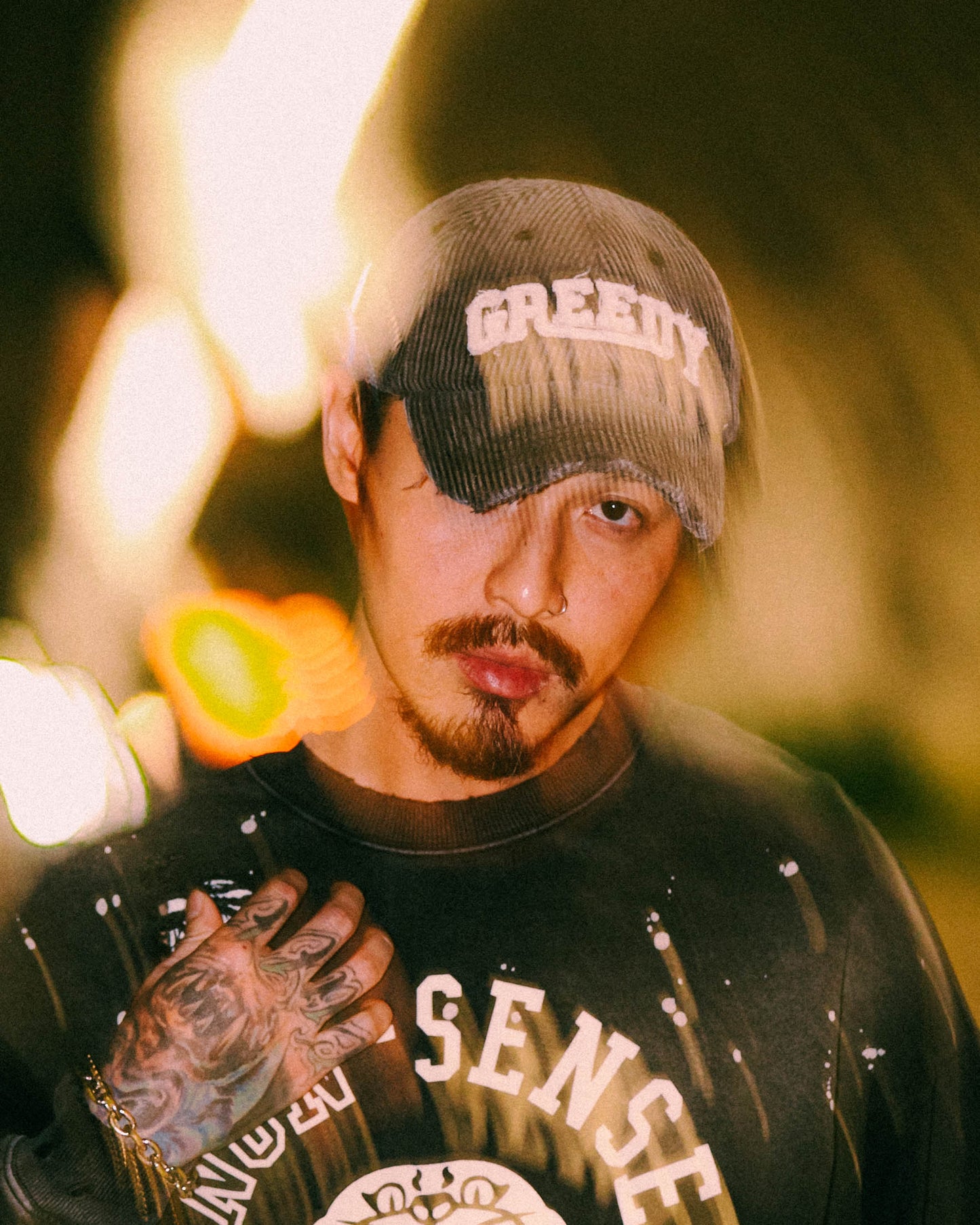 
                  
                    Wash Faded Corduroy Cap Coal Black【Nonsense-ACC01CB】
                  
                