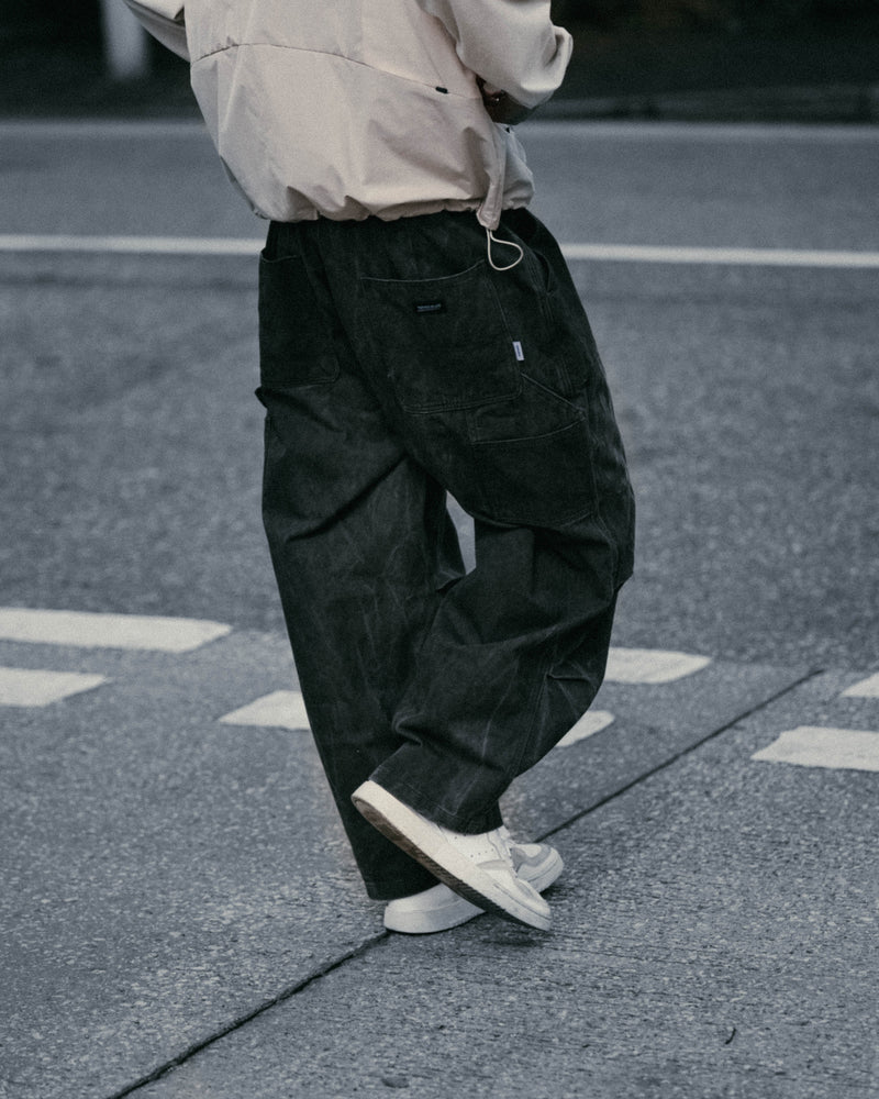 
                  
                    Dusty Washed Trousers Carbon Black【M23-54CB】
                  
                
