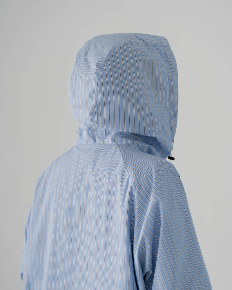 
                  
                    Stripe Zip up Pullover Acid Blue【M23-40AB】
                  
                