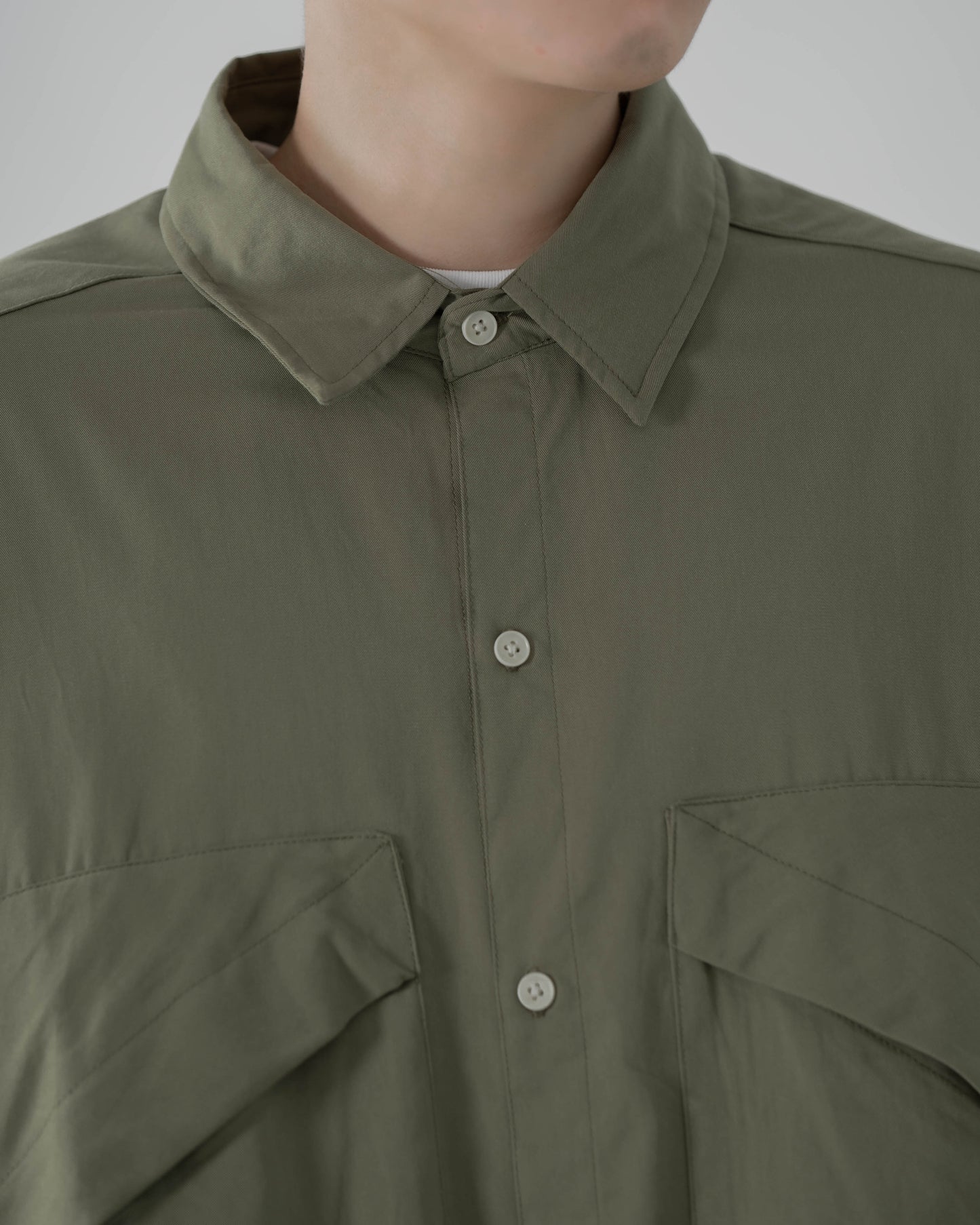 
                  
                    Tech Pocket LS Shirt Olive【M23-51OL】
                  
                
