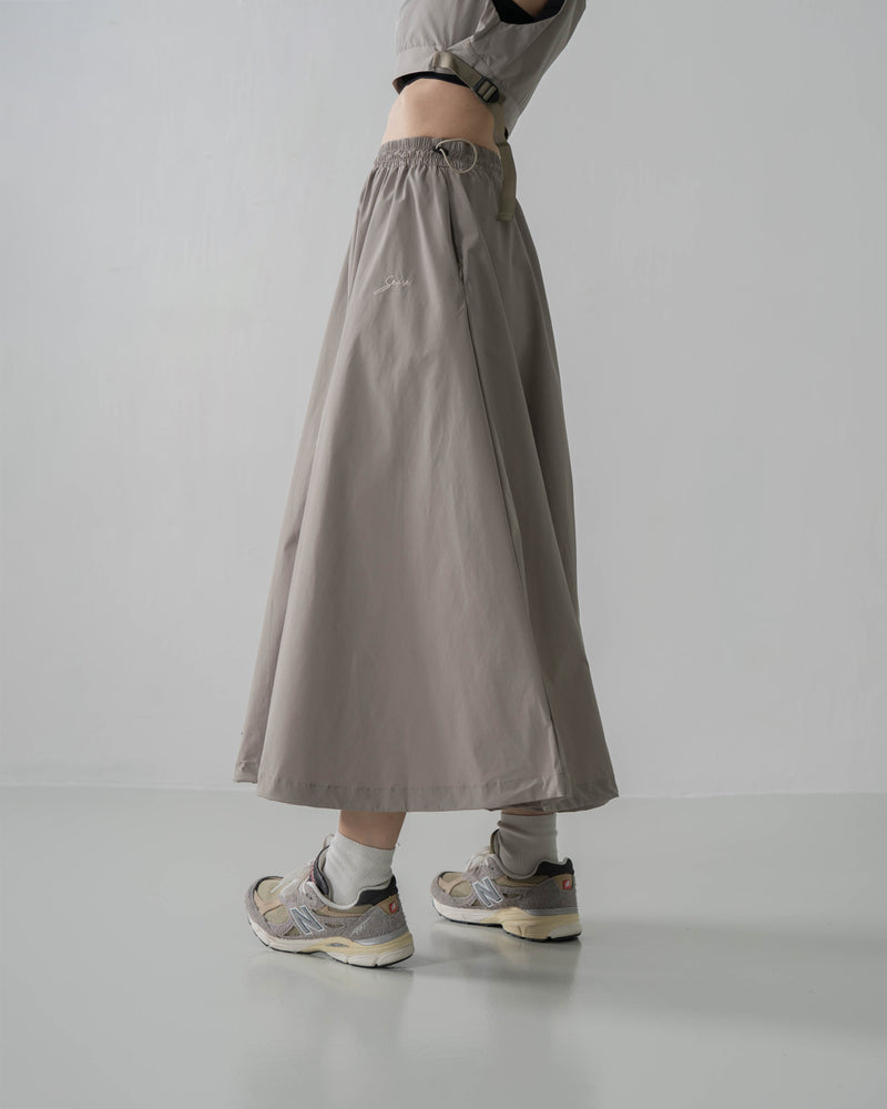 
                  
                    Sporty Nylon Full Skirts Khaki【L23-12KA】
                  
                